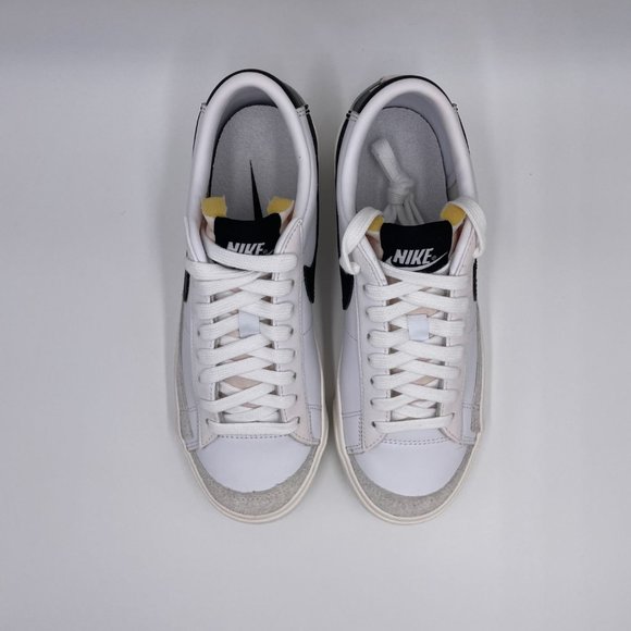 Nike Blazer Low ' 77 White / Black Womens Shoes - Picture 5 of 8